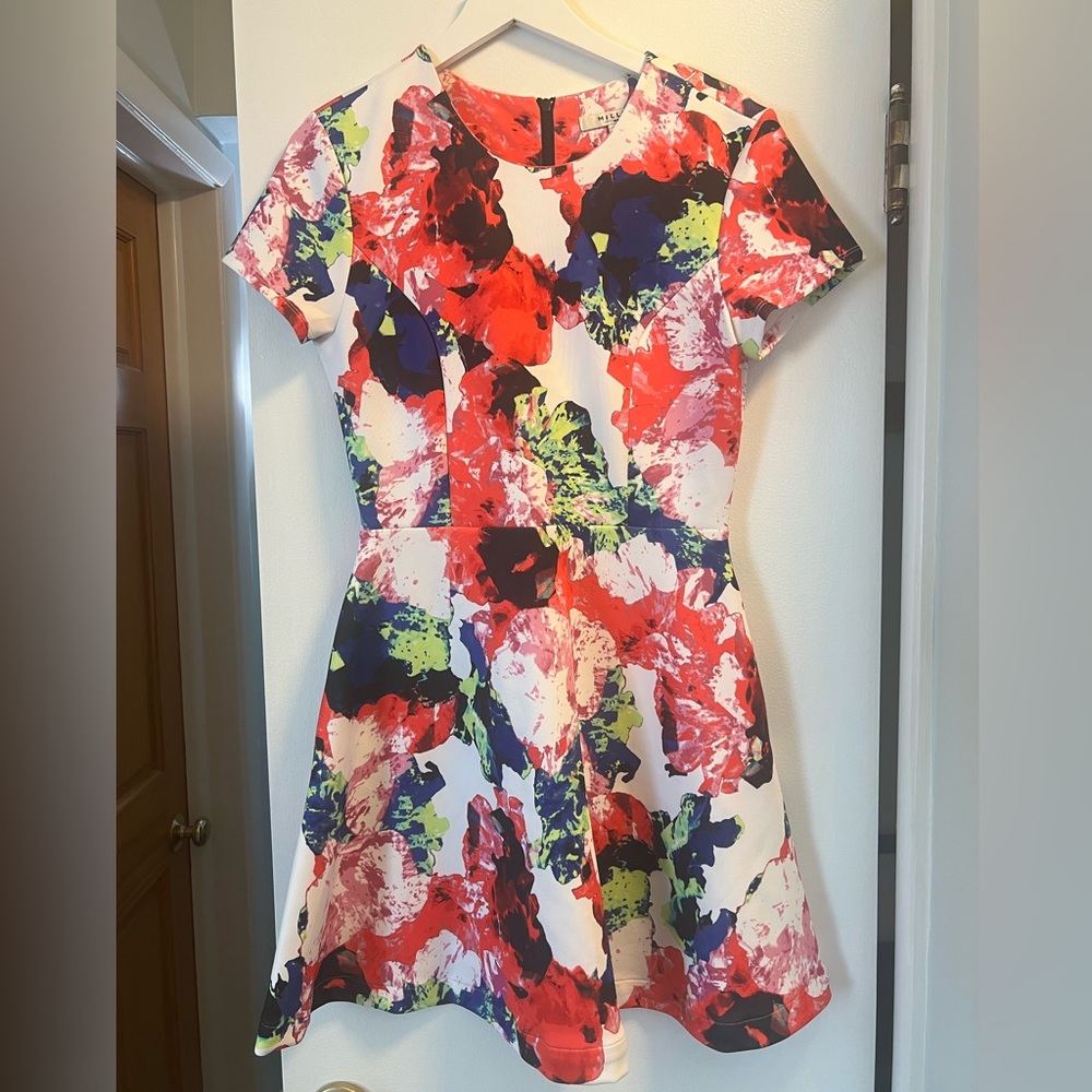 Milly floral dress